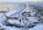Rezervația Cultural-Naturală „Orheiul Vechi” văzută de la înălțime