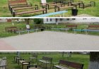 Parc „expres” amenajat în locul fostei școli