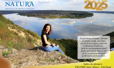 Abonează-te la Revista NATURA pentru anul 2025!