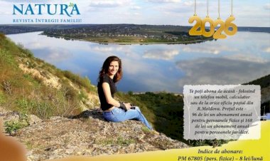 Abonează-te la Revista NATURA pentru anul 2026!
