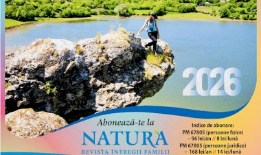 Fii inteligent și ia-ți un abonament la revista NATURA!