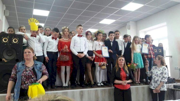 La sfârșitul uneia dintre multiplele activități extrașcolare desfășurate la Liceul „N.Donici” din Dubăsarii Vechi
