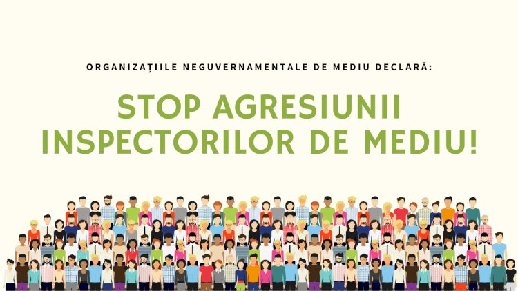 Organizațiile de mediu se solidarizează cu Inspectoratul pentru Protecția Mediului