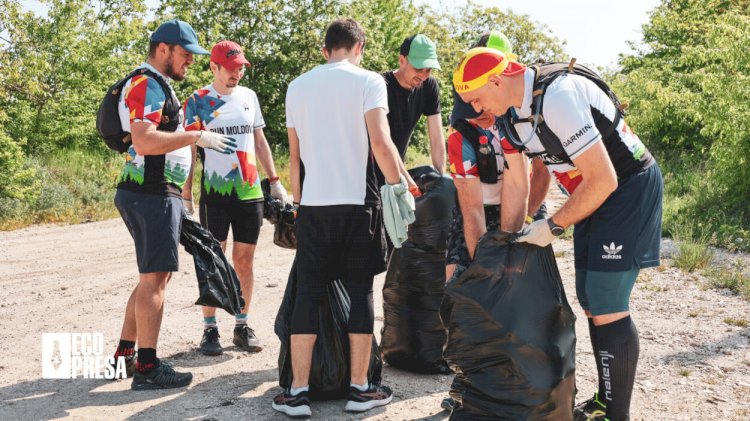 „Fugi de plastic” – alergarea care ajută  natura  să scape de gunoaie