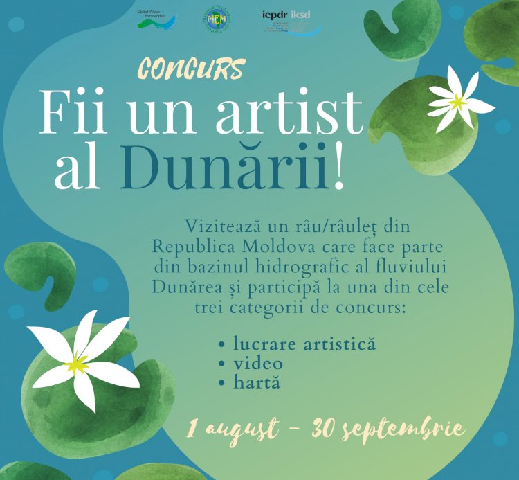 Concursul „Fii un artist al Dunării” vă invită să participați!